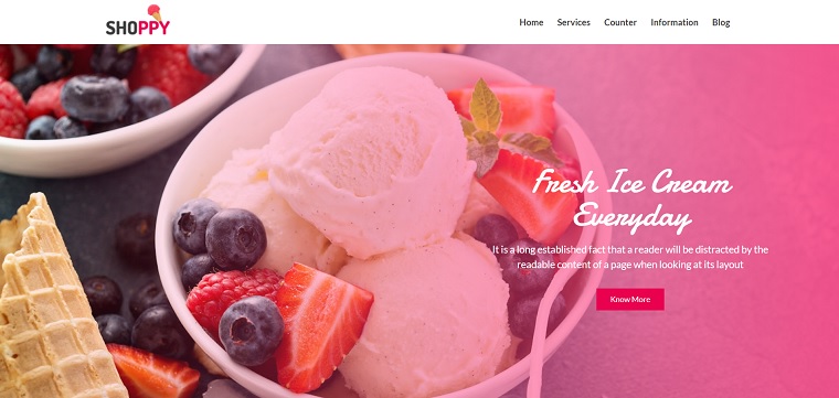 Shoppy Blogger Template.