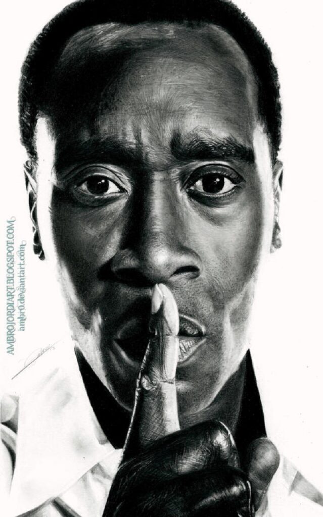 Don Cheadle Portrait.