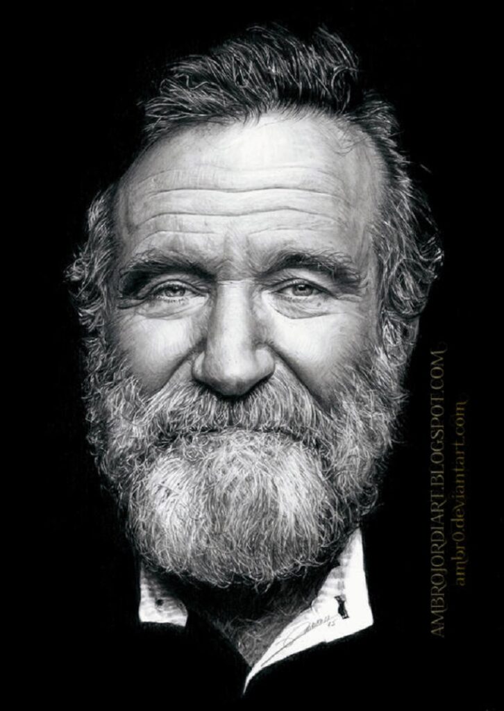 Robin Williams Portrait.