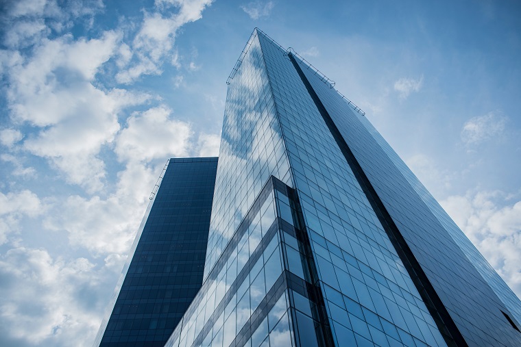 High-rise building.
