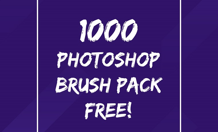 1000 Photoshop brush free download.