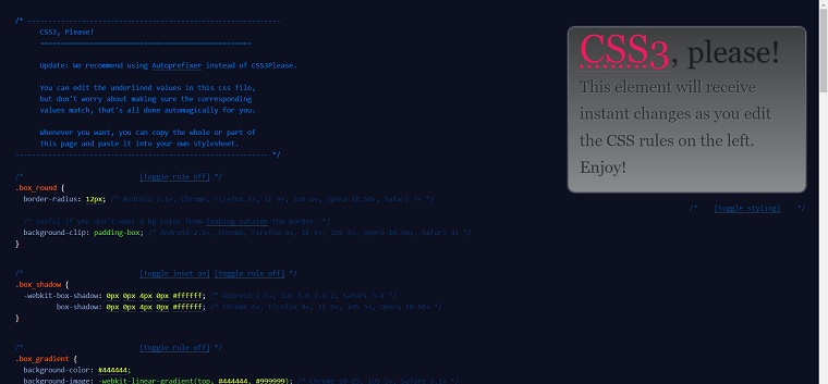 CSS3 Please!