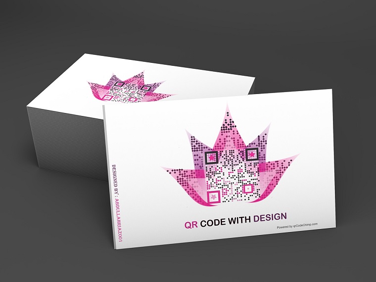 Flower QR CODE DESIGN.