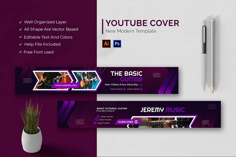 Tutorial Of Guitar Youtube Cover.