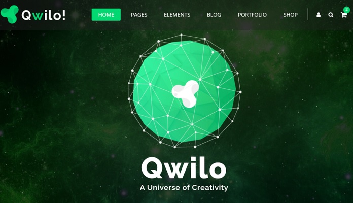 Qwilo Interactive Web Template