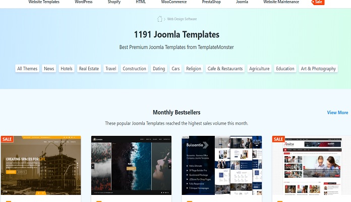 Responsive Joomla TemplateMonster